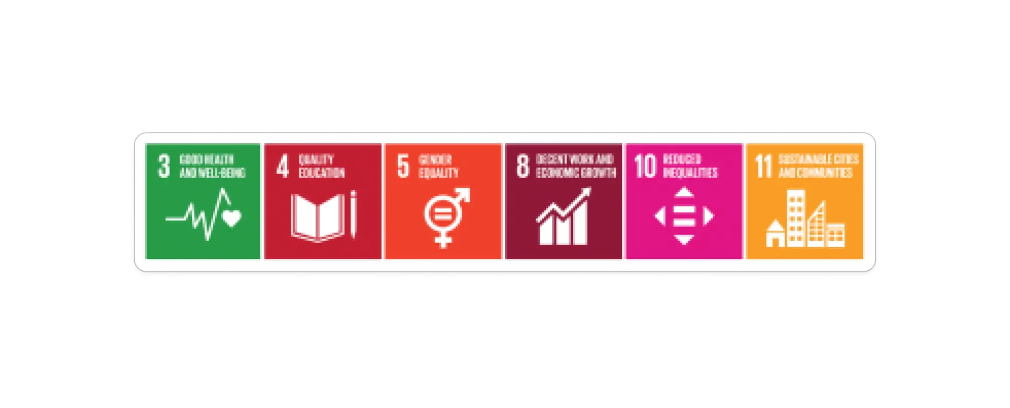 Verschillende SDGs